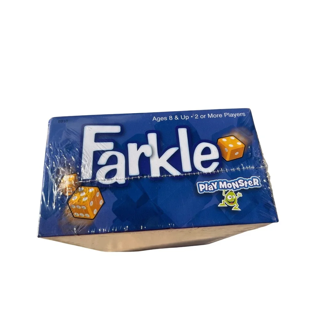 PlayMonster Farkle Classic Dice Rolling Risk Taking Game New Sealed 6910 Ages 8+